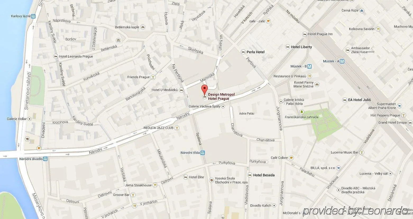 Metropol Design Hotel Old Town Prague 4*,